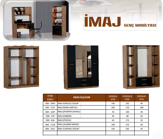 İmaj Genç Mobilyası - Gaziantep Mobilya